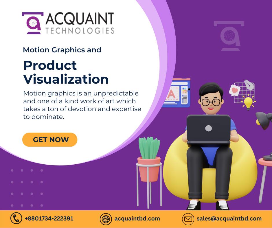 Best Motion Graphics and Product Visualization Service
